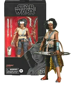 Star Wars Action Figure Jannah Black Series. The Rise of Skywalker 2 Weapons #98 - Picture 1 of 5