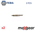 2x MAXGEAR ENGINE GLOW PLUGS 66-0007 A FOR VAUXHALL ARENA 1.9 D 1.9L 44KW