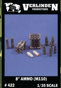 1/35 Resin Kits 8" Ammo (M110) VERLINDEN #422 - Picture 1 of 2
