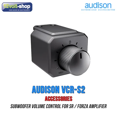 Audison VCR-S2 - Subwoofer volume control for SR / Forza Amplifier; NEW - Image 1 of 2