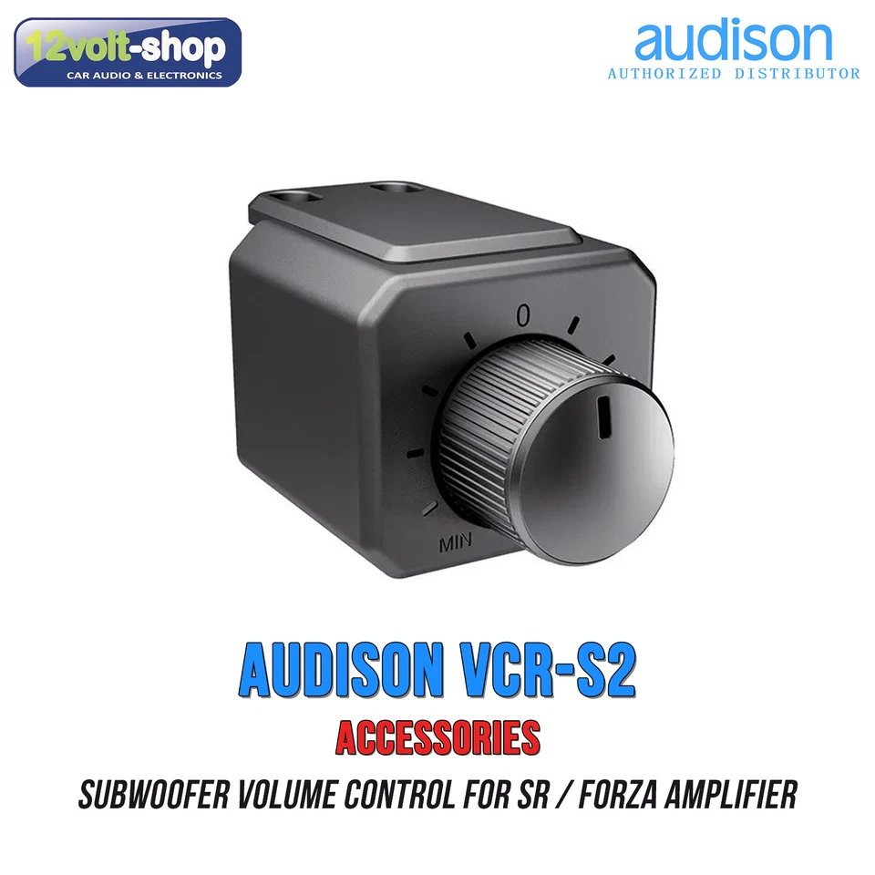Audison VCR-S2 - Subwoofer volume control for SR / Forza Amplifier; NEW - Image 1 of 2