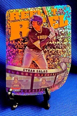 2023 Bowmans Best Ethan Salas Reel To Reel Mini Diamonds San Diego Padres #RR-24 - Image 1 of 4