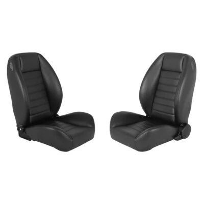 Asiento con canastilla TMI Pro Series Cruiser Collection respaldo bajo negro con puntada negra... Foto 1 de 4