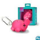 BUQU - Power Bank - Pink Pig CHUBS - Key Clip Chain for iPhone & Android 2500mAh