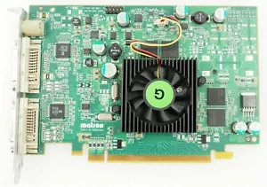 Matrox Parhelia PH-E128APVF PCIe DIN8 Dual DVI Video Card F7197-03 Rev A - Picture 1 of 7