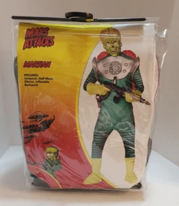 Mars Attacks Martian Adult Medium M Spirit Halloween Costume Brand New - Picture 1 of 8