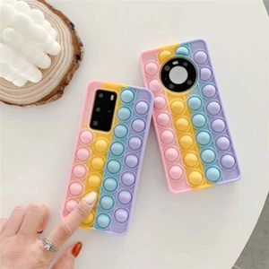 Push Bubble Phone case for Huawei P Smart 2021 Case Pop Fidget Toy - Picture 1 of 3