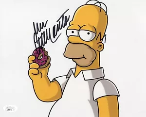 DAN CASTELLANETA SIGNED AUTOGRAPH THE SIMPSONS HOMER 8X10 PHOTO JSA COA #6 - Picture 1 of 2