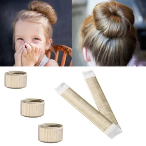 Hair Bun Maker, Size 5.9 Inch Magic Bun Shaper Donut Hair Styling for Kids Curle - Picture 1 of 12