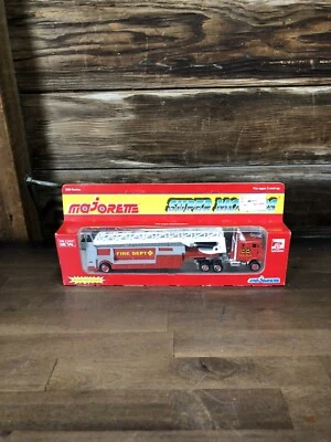 Vintage Majorette Super Movers New York Fire Department Ladder Engine - Image 1 of 4