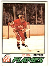 1977-78 O-Pee-Chee Ed Kea #301 Atlanta Flames