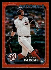 Actualización Topps 2024 ILDEMARGO VARGAS FOILBOARD NARANJA 214/299 #US303 - Imagen 1 de 2