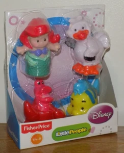 Fisher Price Little People - Die kleine Meerjungfrau Figuren - BRANDNEU - Bild 1 von 1
