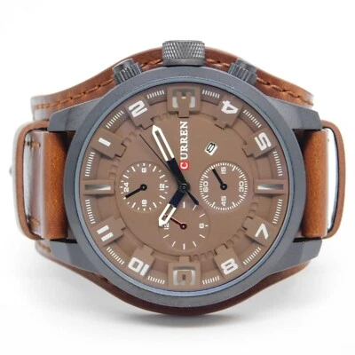 Reloj Hombre CURREN M:8225 Diseño Único Cuarzo Analógico Batería Nueva Foto 1 de 4