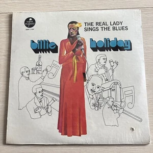 SEALED Billie Holiday THE REAL LADY SINGS THE BLUES LP - Picture 1 of 2