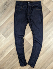 Mens 883 Police Hazard Twisted Fit Jeans Size 30 Regular W30 L31 Blue Engineered