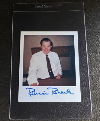 Robin Roberts Signed Polaroid Photo Autograph 1/1 Auto Type 1 Original JSA HOF - Image 1 of 4
