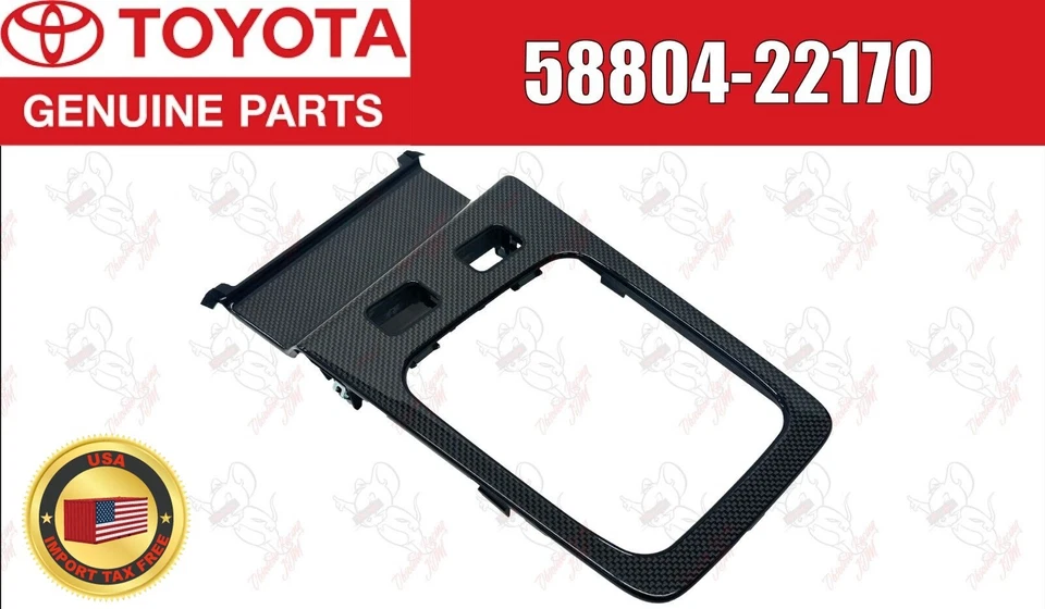 Panel de cambio de carbono OEM Toyota 58804-22170 para Chaser MarkII Foto 1 de 4