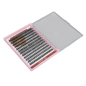 40D )240 Clusters 10‑16mm False Eyelashes Soft Dense Hair DIY Extension Eye VAC - Picture 1 of 22