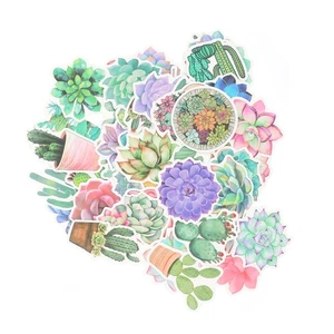 150 Pcs Waterproof Sticker Cartoon Plants Pattern Stickers Pretty - Afbeelding 1 van 12
