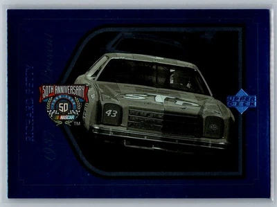 1998 Upper Deck Road to the Cup #AN27 Richard Petty 50th Anniversary - Image 1 of 2
