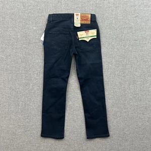 Levis 511 Jeans Youth Boys Size 8 (24”x25”) Blue Denim Stretch Flex Slim Fit NWT - Picture 1 of 9
