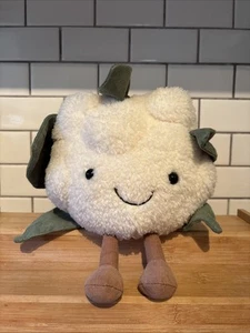 Jellycat Amuseables Cauliflower Stuffed Toy, 8 inches Vegetable Plush Fun Gift - Picture 1 of 7
