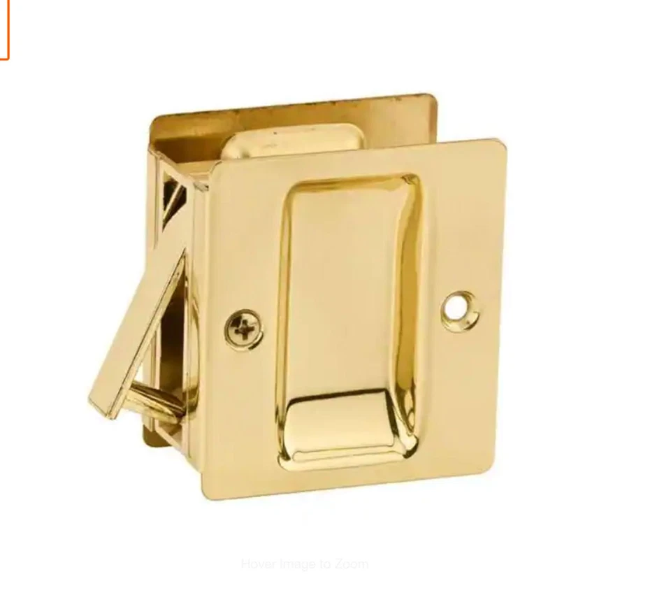 Nuevo Kwik Set 332 Muescas Pasillo/Armario Bolsillo Puerta Cerradura en Latón Pulido Envío Gratis Foto 1 de 1