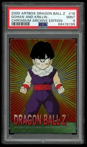 Dragon Ball Z ArtBox Chromium 16 Son Gohan 2000 PSA 9 68476199 - Picture 1 of 2