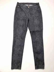 TRUSSARDI JEANS vintage '80 Jeans Hose Frau Python Frau Keuchen SZ.L - 46 - Picture 1 of 7