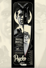 Psycho Bates Motel Movie Film Danny Haas Poster Giclee Print Art 12x36 74/155