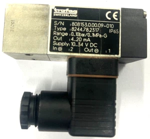 TRAFAG Picotrans 8244.78.2317 Compact Block Pressure Transmitter 0...10 bar G1/8 - Imagen 1 de 4