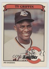 1989 Smittys/Toyota Charlotte Knights Ty Griffin #14