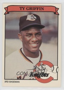 1989 Smittys/Toyota Charlotte Knights Ty Griffin #14