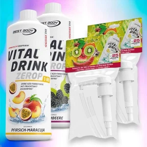 Best Body Nutrition Low Carb Vital Drink 2 x 1 Liter + 2 Dosierpumpen 15,25€/L - Bild 1 von 12