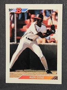 1992 Bowman Baseball #173 Alex Cole - Picture 1 of 2