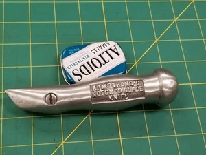 Vintage Armstrongs Notched Blade Utility Knife USA Tool  - Picture 1 of 9