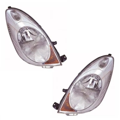 Für Nissan Schein 2006-2009 Scheinwerfer Beleuchtung Teil 1 Paar O/S & N/S - Bild 1 von 3
