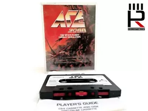 ACE 2088 - COMMODORE C64 - 1989 CASCADE SOFTWARE Cassetta GIOCO Testato HTF - Foto 1 di 8