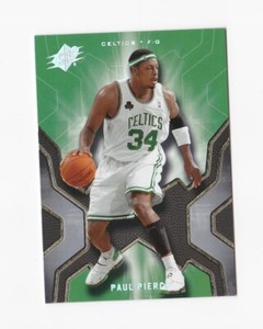 2007-08 SPx Basketball Singles Pick List Spurs Celtics Pistons Lakers Magic