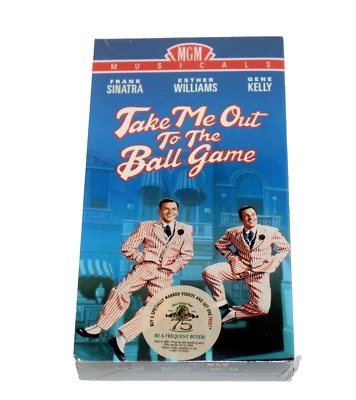 Take Me Out to the Ball Game VHS MGM Musical Kelly Sinatra Watermark Sealed - Image 1 of 4