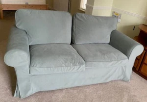 IKEA EKTORP TWO SEATER SOFA, ARMCHAIR NEARLY NEW- NO MARKS - Picture 1 of 2