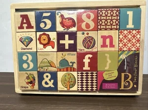 Maison Joseph Battat zwei vier Blöcke, pädagogisches Spielzeug - Bild 1 von 3