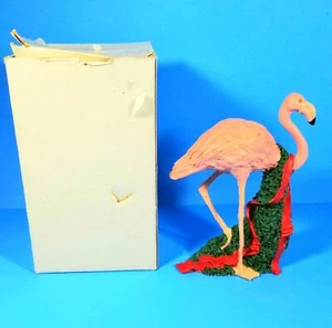 Vintage Tom Rubel FLAMINGO Silver Deer Christmas Animals Collection Figure RARE - Bild 1 von 12