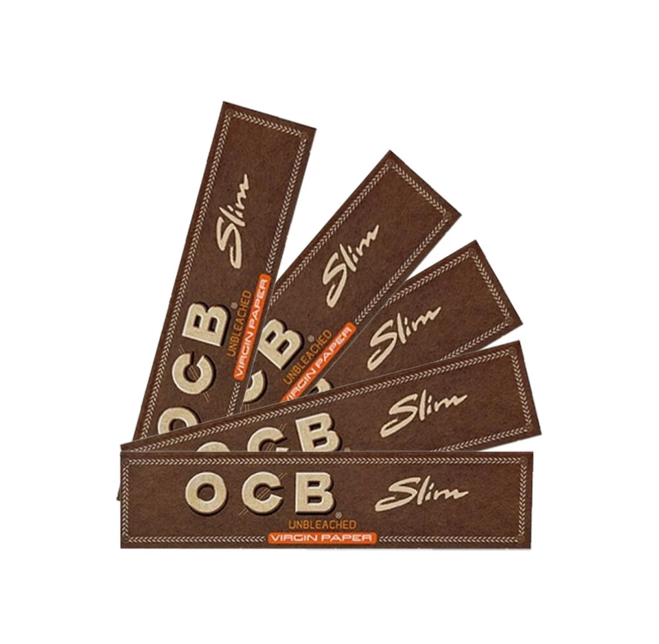 10 x 32 OCB Virgin Slim KS Zigarettenpapier Long Papers Blättchen Long Papers