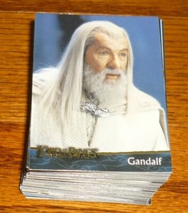 Complete 90 Card set of The Lord Of The Rings Return of the King, Topps 2003