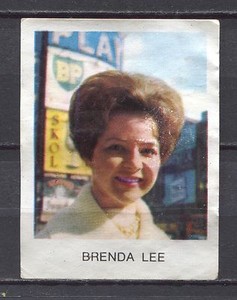 Brenda Lee Vintage Movie Film Star Trading Card