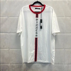 Fashion Nova Men, Sinners Tour 1989, White/Red, Shortsleeved Graphic Shirt. (XL) - Picture 1 of 7