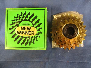 As beautiful as the day made Sun Tour New Winner freewheel 5 speed 13-24 Gold - Picture 1 of 10