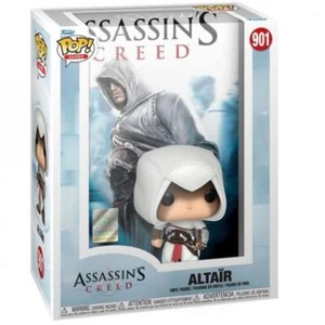 FUNKO POP ! GAMES COVERS ASSASSIN'S CREED - ALTAIR (901) VINYL FIGURE 9CM EZIO - Foto 1 di 1
